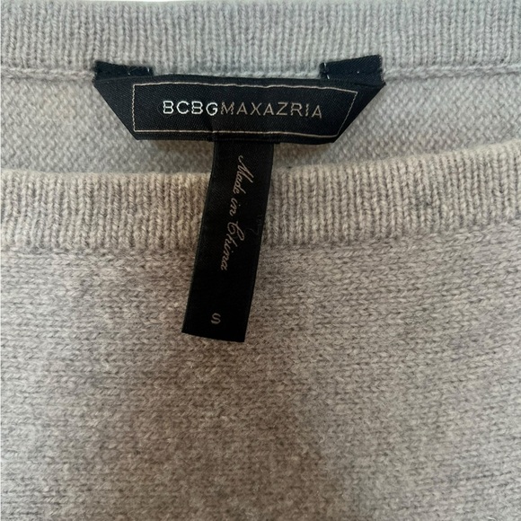BCBG MaxAzria Sweater β Karlie, Gray & Black | Size Small - Picture 4 of 9